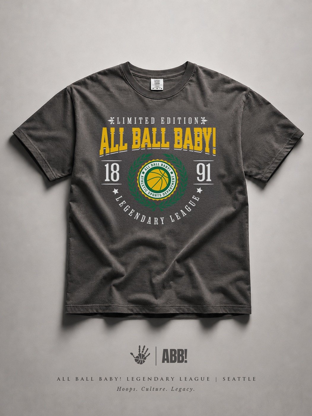 ABB! Legendary League Seattle shirt
